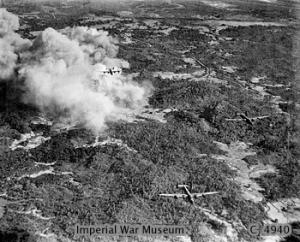 356-Squadron-RAF-after-bombing-Japanese-positions-on-Ramree-Island