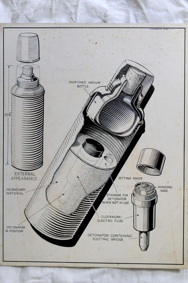 PAY-The-wartime-work-of-Laurence-Fish-Flask-bomb