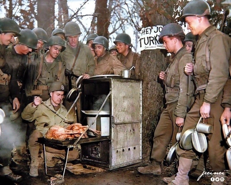 November 23, 1944  Thanksgiving on the Front